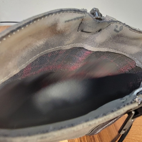 Sugar Ebba Vegan Leather Gray ankle boots Size 10 - Picture 15 of 17